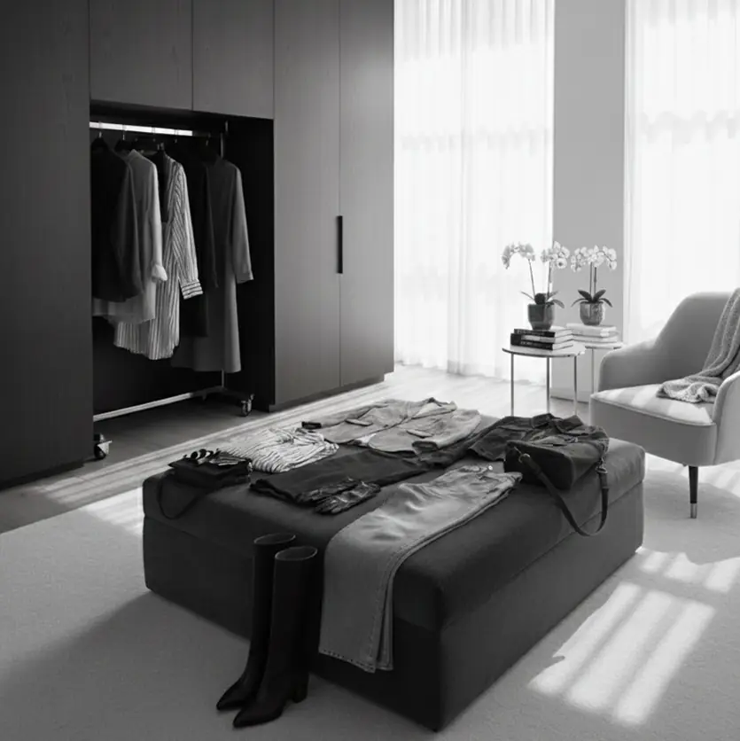 Remote personal styling consultation with curated outfit recommendations